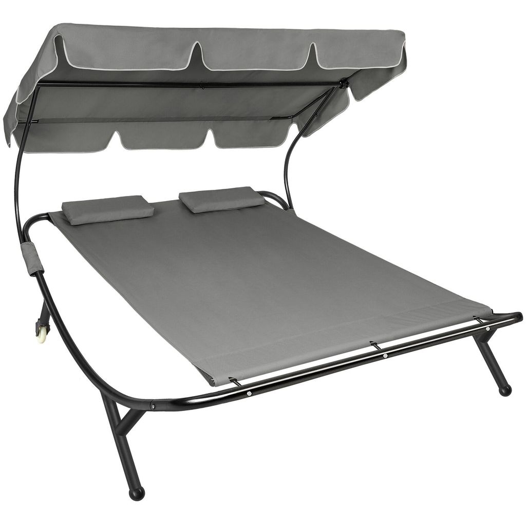 tectake® Gartenliege für 2 Personen Produktbild 