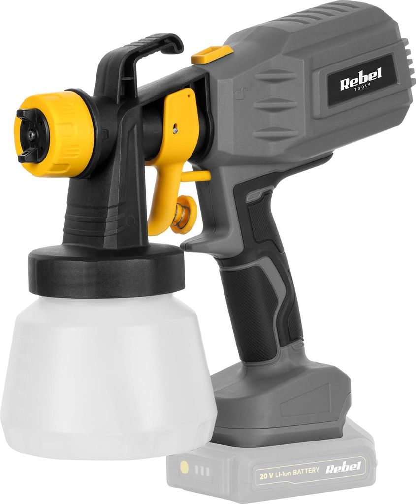 Pistolet malarski akumulatorowy natryskowy do malowania 20V Zdjęcie produktu 