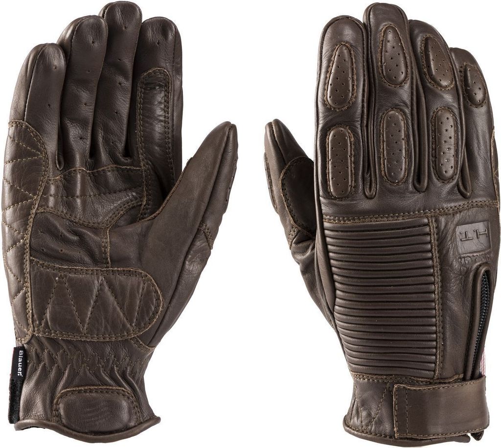 Blauer Banner Motorradhandschuhe, braun, M