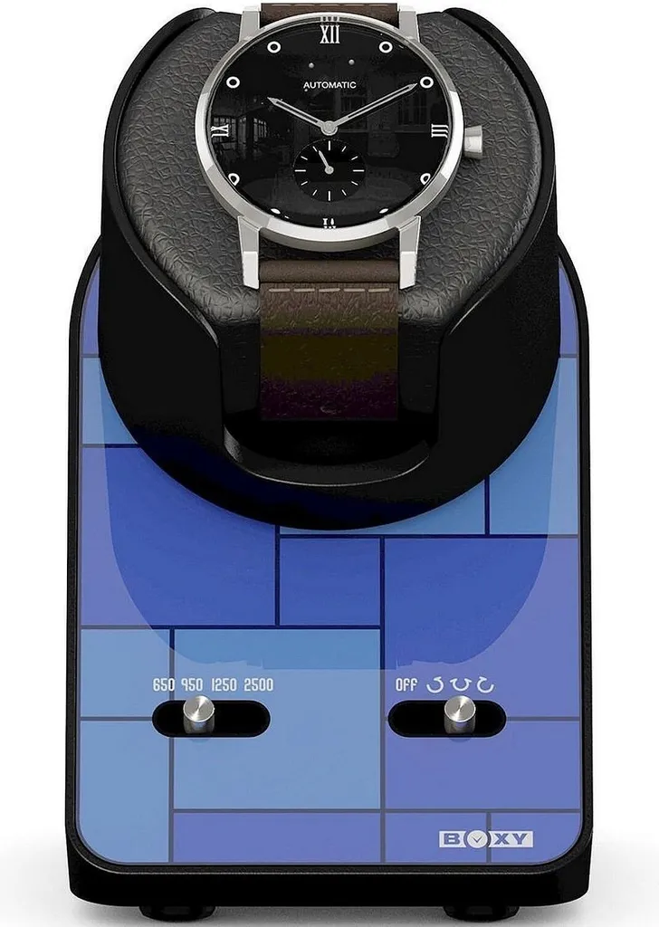 Beco Technic Boxy BLDC Graphic Blue Remontoir de Montre avec Câble USB