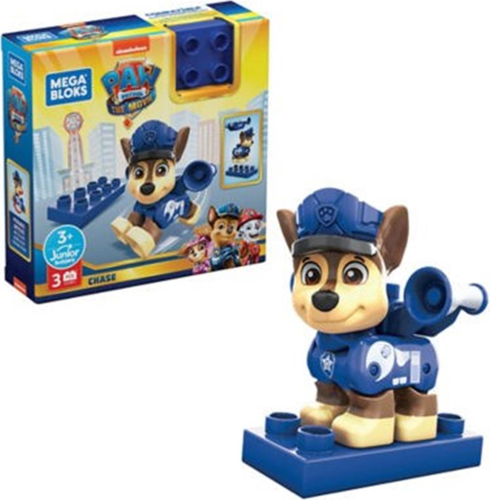 Paw Petrol The Movie Mega Bloks figurki Pościg zabawka dla Zdjęcie produktu 