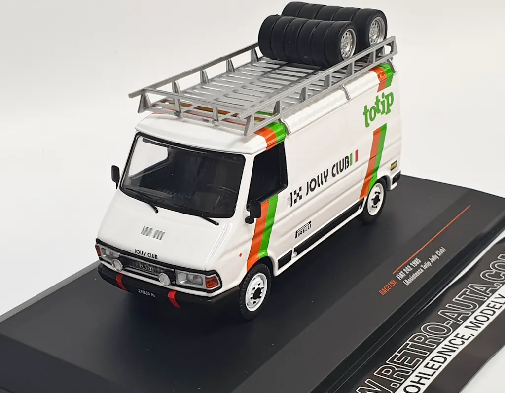Fiat 242 1985 Jolly Club IXO : Complétez votre Collection Rallye
