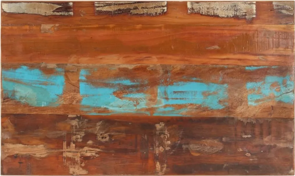 Piano Tavolo Urban Reclaimed 60x100 cm | Legno Massello Tropicale