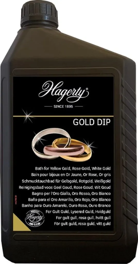 Hagerty Gold Dip A119012 Bain à Or 2 Litres pour Nettoyage de Bijoux