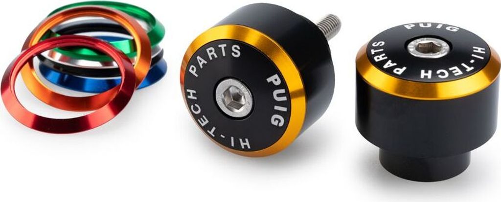 PUIG 21669N Balance Lenkerenden passend fuer HONDA XL750 TRANSALP Schwarz