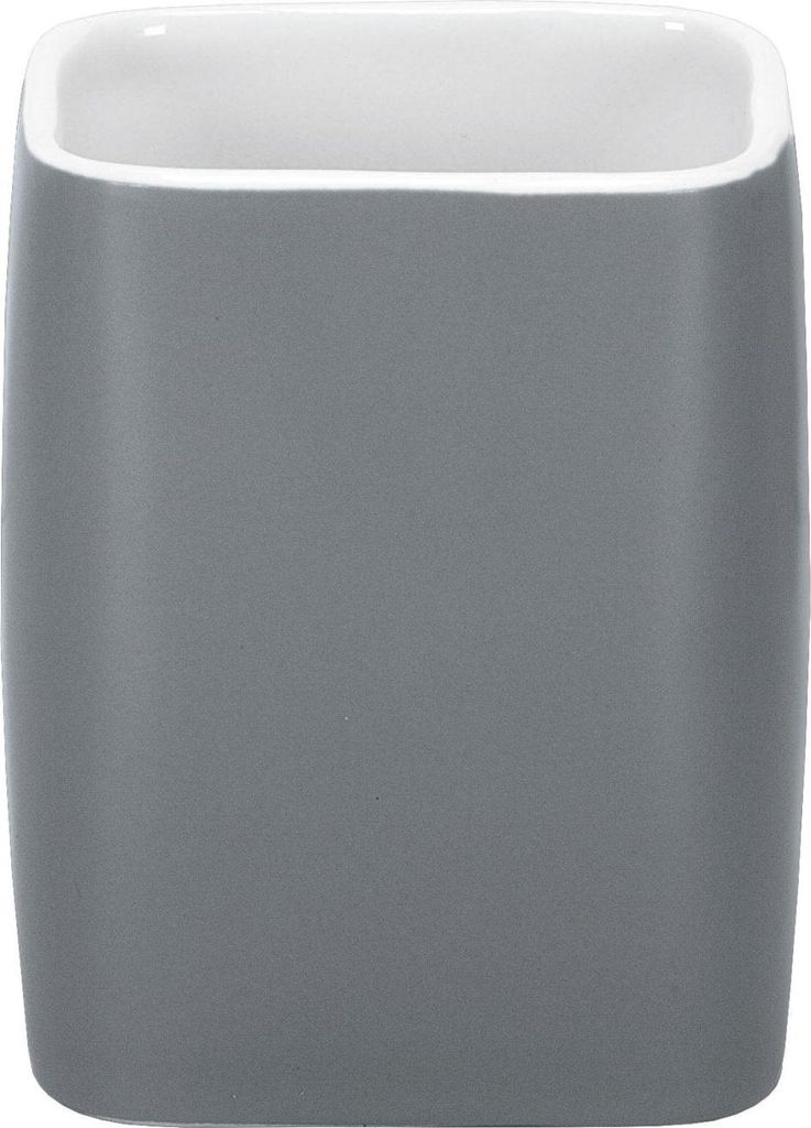 Kleine Wolke Zahnputzbecher CUBIC Anthrazit