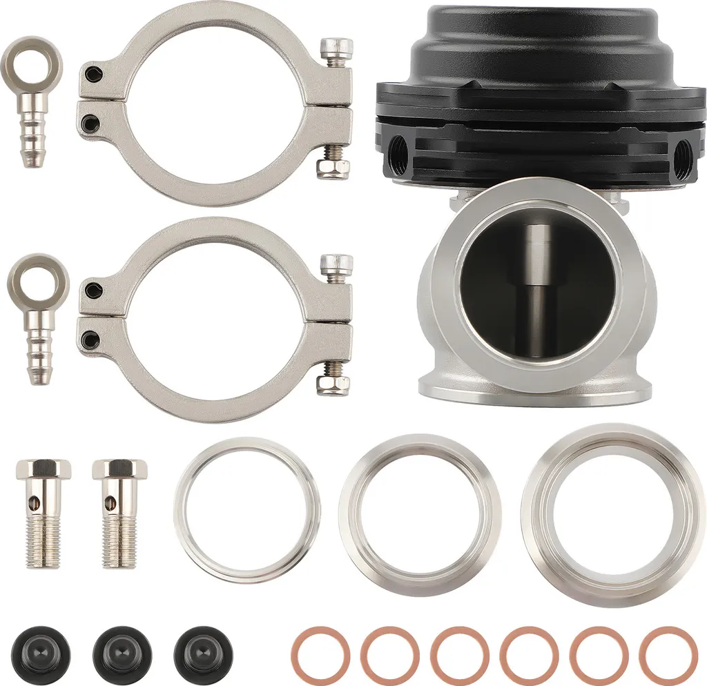 Soupape de Décharge Turbo 38mm MVS V-Band en Inox pour Préparation