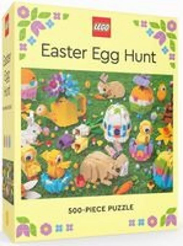 Puzzle LEGO Easter Egg Hunt 500 Pièces pour Lutter contre l'Ennui et Stress