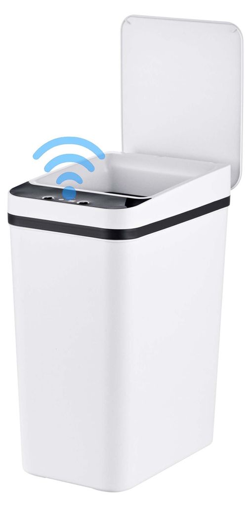 Relaxdays Mülleimer mit Sensor, 9 Liter, elektrischer Produktbild 