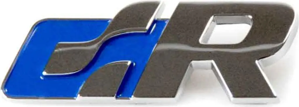 Badge décoratif R-line bleu pour rénover le style de votre VW