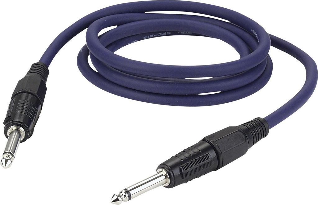 DAP FS01 - Jack mono to Jack mono - 2x 1.5 mm² 3 m