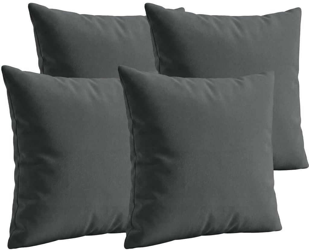 CLP Kissenbezüge 4er Set 45x45 cm wasserabweisend In- und Produktbild 