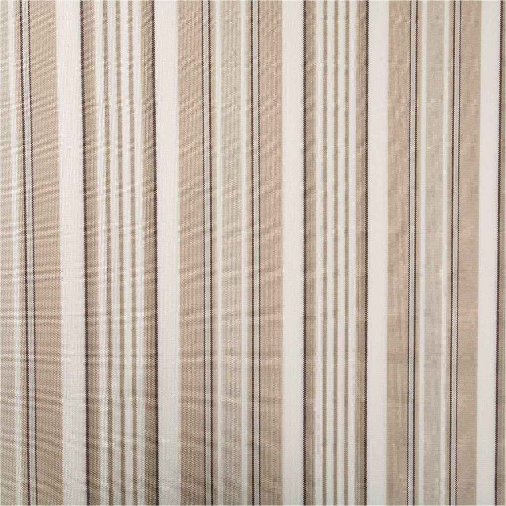 Vorhangstoff Meterware Dekostoff Camilla Streifen beige 160cm