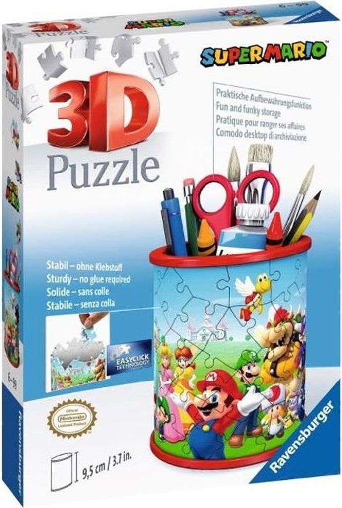 3D-Puzzle-Bleistifthalter - Super Mario