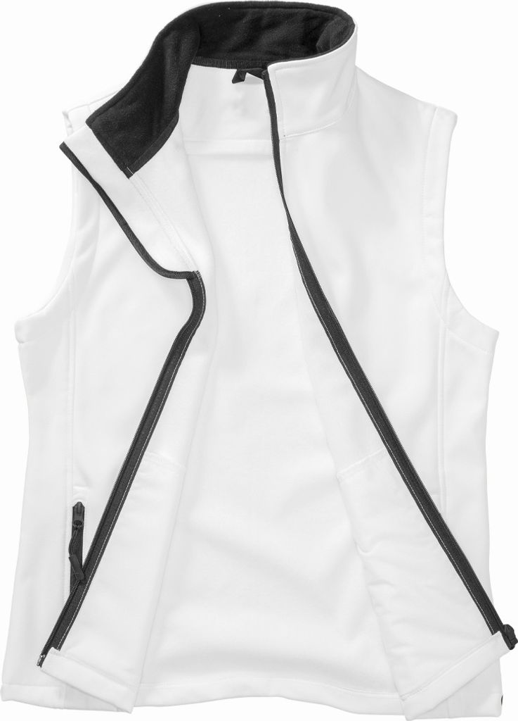Result - Weste für Damen BC4714 (XS) (Weiß/Schwarz)
