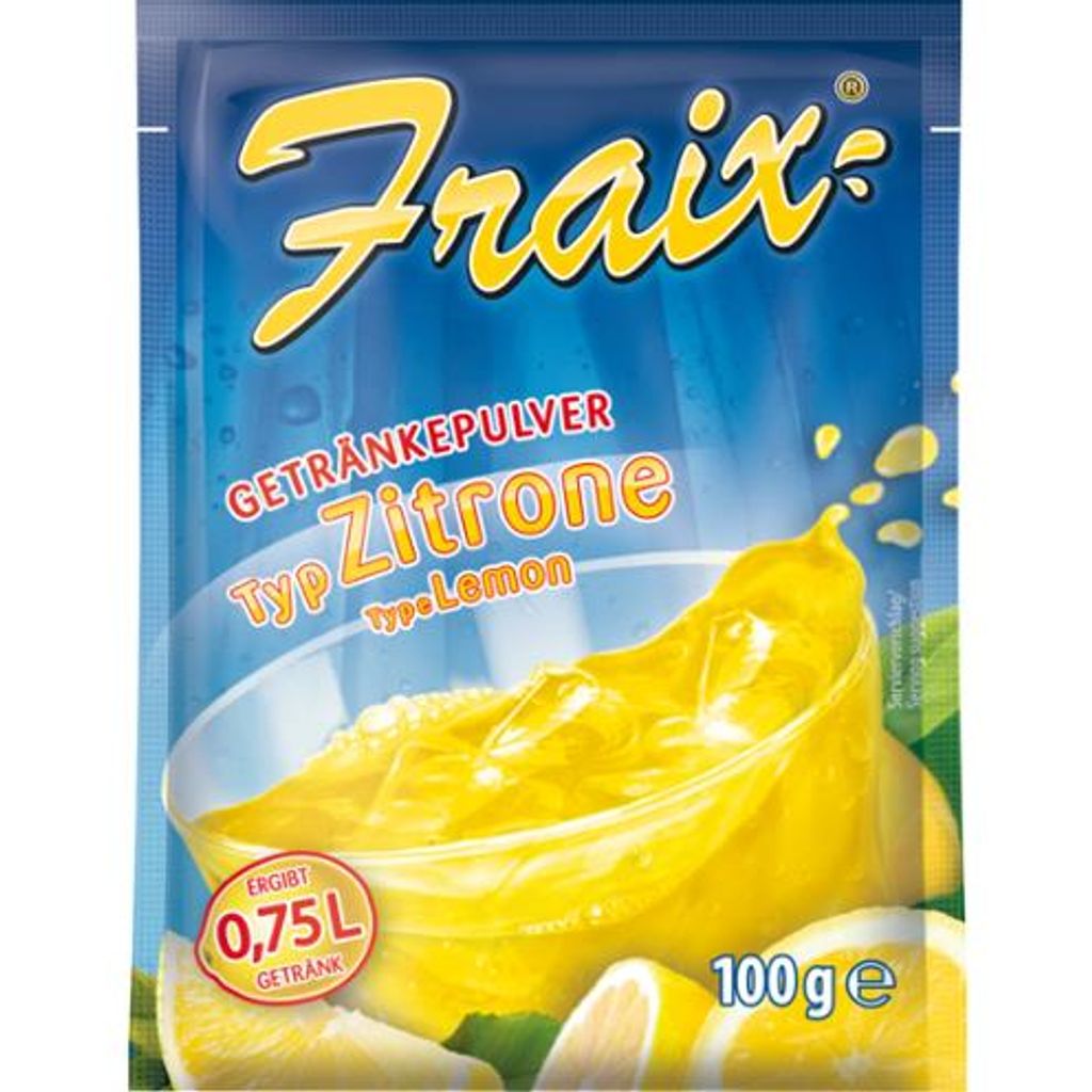 Fraix Getränkepulver Typ Zitrone 100g Produktbild 