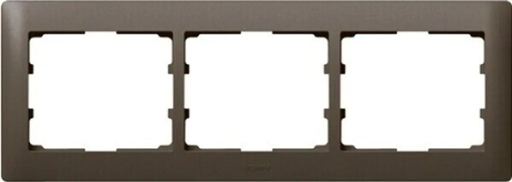 Legrand Galea 771203 Placca 3 Posti Bronzo Scuro Orizzontale Prezzo