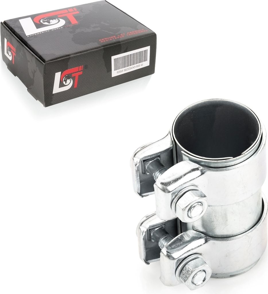 Doppelschelle Auspuff 45 x 95 mm für Fiat Punto für Lancia für Ford Focus Fiesta