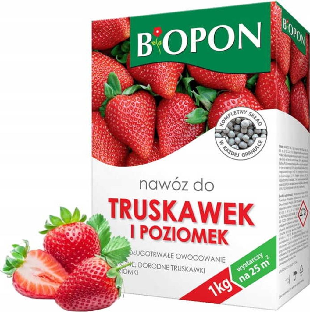BIOPON hnojivo na jahody a lesní jahody 1 kg Obrázek produktu 