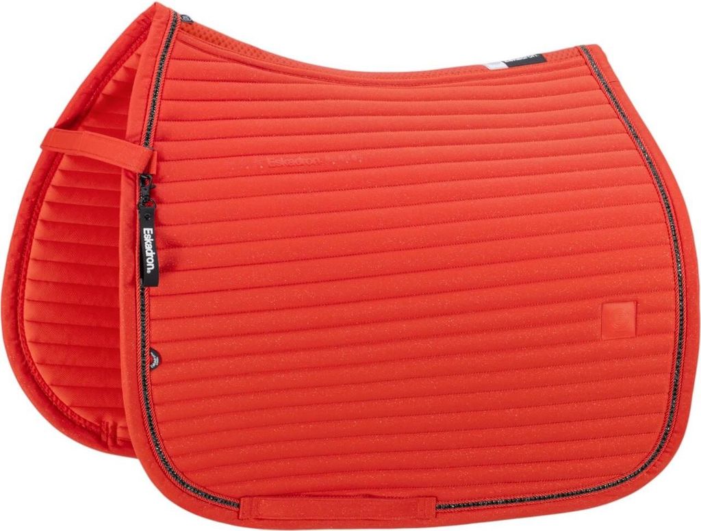 Eskadron Dressurschabracke Sparkle Crystal Dynamic 2025 Schabracke Poppy Red PD