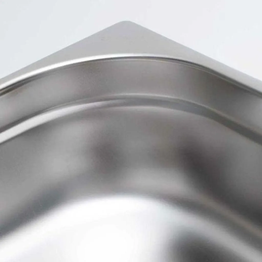 Contenitore Gastronorm GN 2/1 in Acciaio Inox h 65mm | Professionale - 3