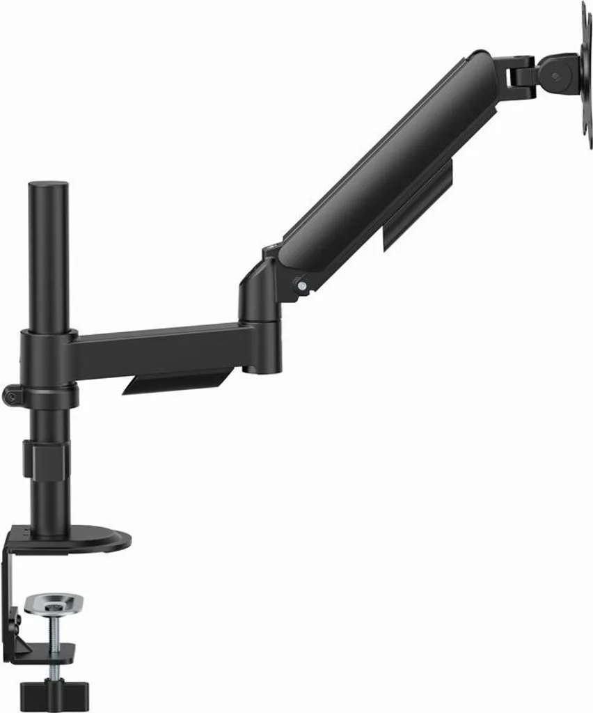 Bras de fixation pour écran GEMBIRD support de bureau articulé noir - 2