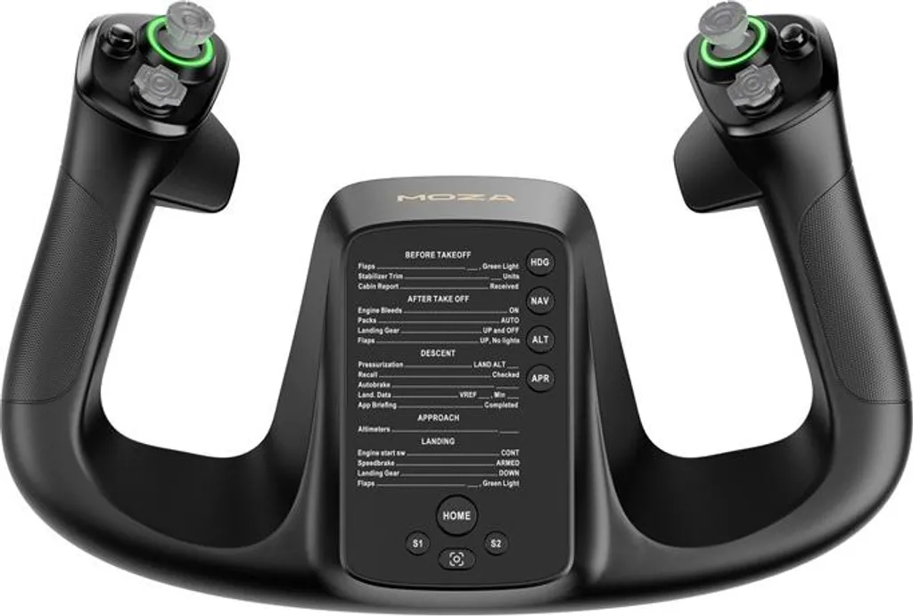 Yoke Base de vol Moza Racing MFY pour simulateur de pilotage d'avion Pro - 9
