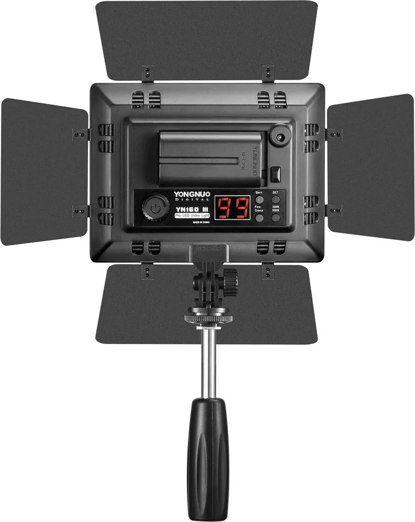 Éclairage LED pour Vlogging et Interview Yongnuo YN160 III Réglable - 2