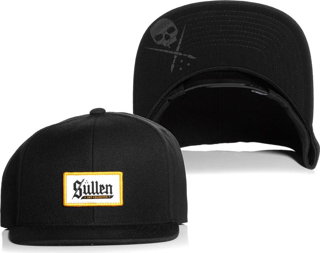 Sullen Clothing Snapback Cap - Brick Black