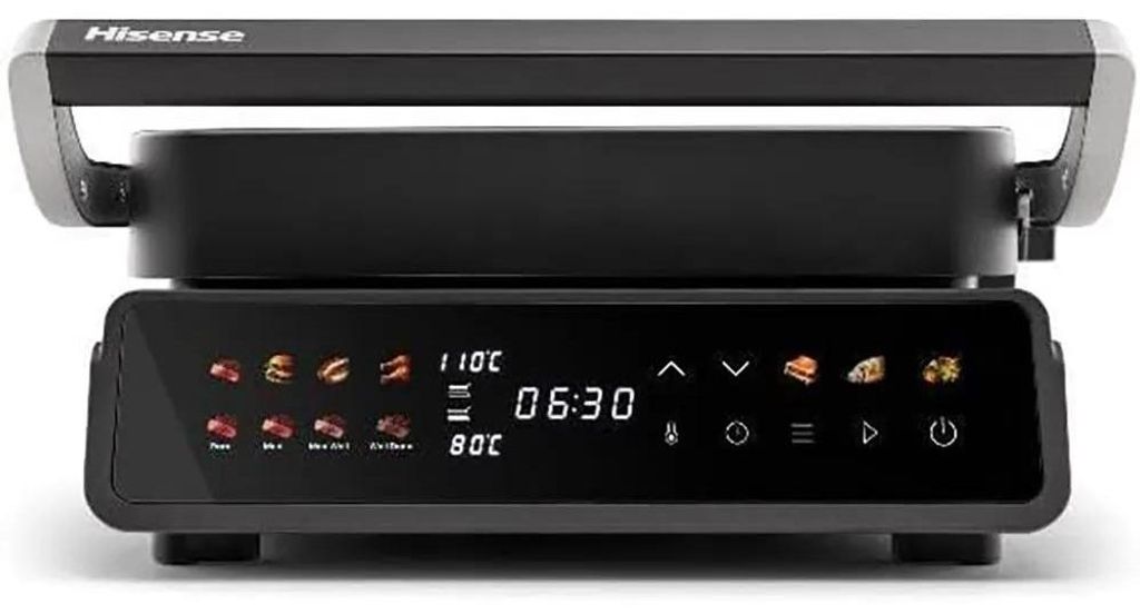 Hisense Contact Digital 2000w Elektrogrill Schwarz One Size / EU Plug 220V Schwarz One Size
