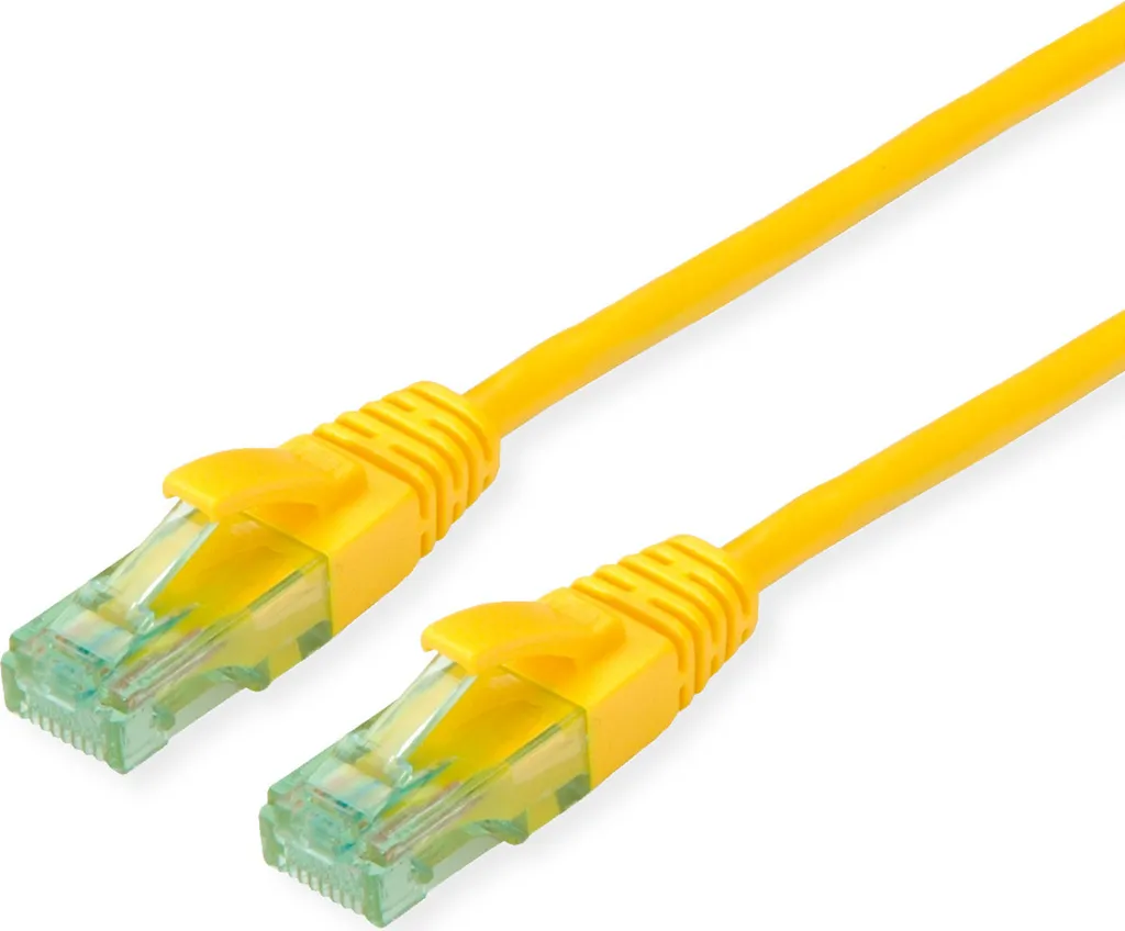 Cavo di Rete ROLINE RM Cat.6A UTP 2m - Giallo Alta Qualità 500MHz
