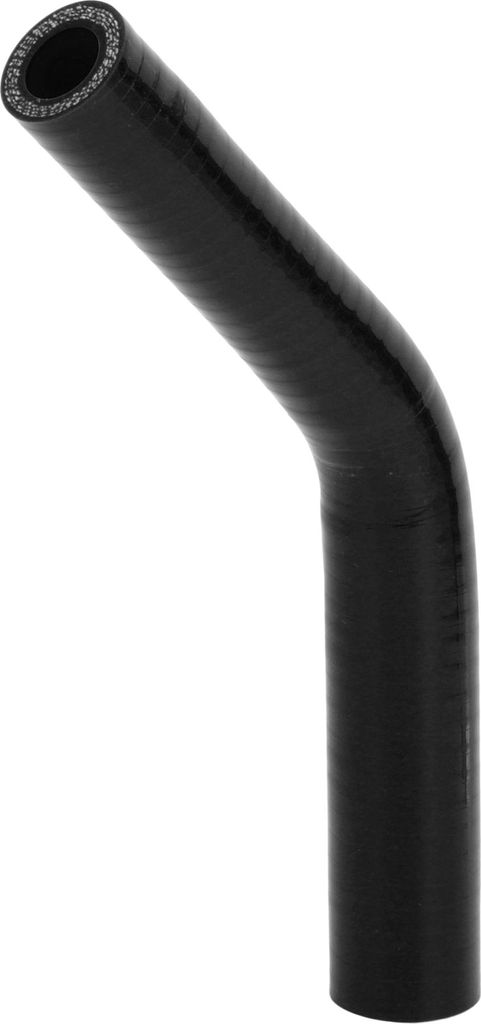 1 Stück 16mm/0,63"-25mm/0,98" ID 120mm/4,72" Länge 45 Grad Schwarzer Autosilikonschlauch Kühlmittelschlauch Universal