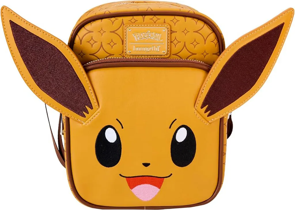 Sac Bandoulière Pokemon Eevee Sacoche Loungefly pour Femme Marron