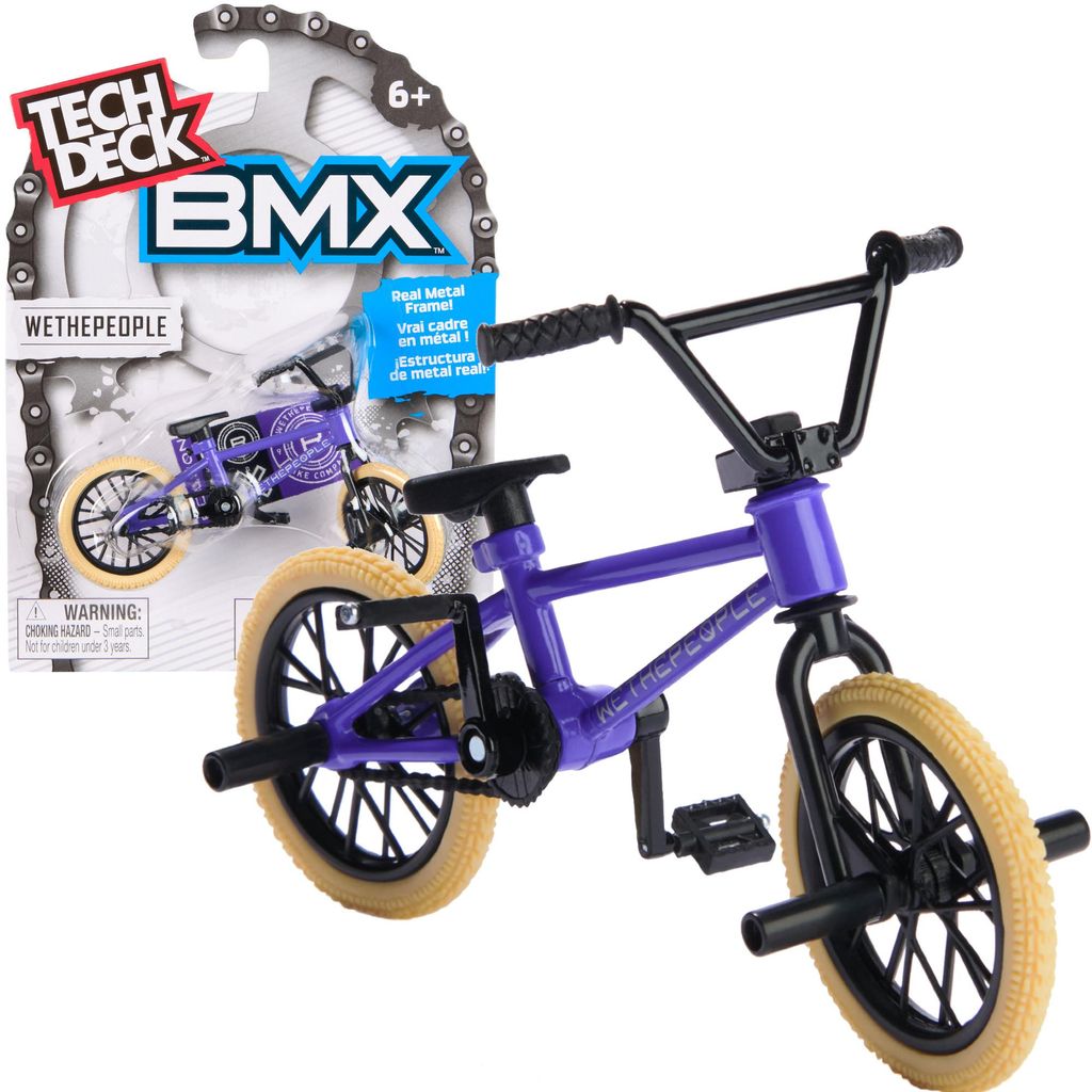 Kit Tech Deck petit BMX mini fingerbike WeThePeople violet Image du produit 