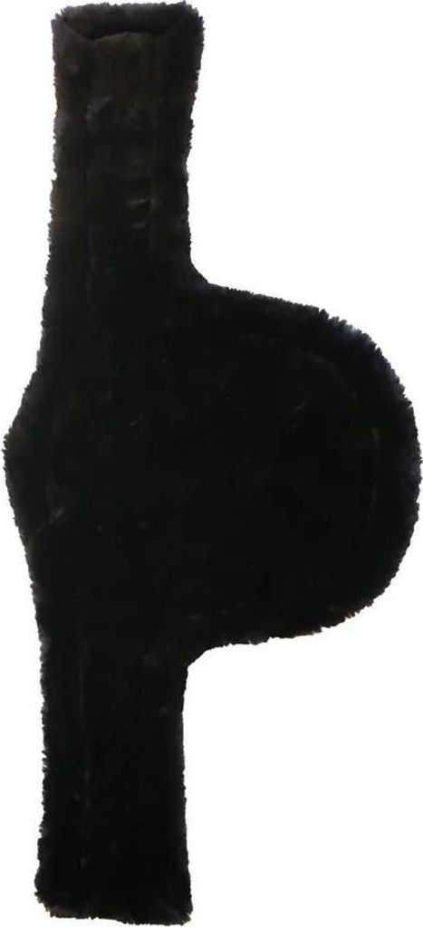 Kentucky Horsewear Gurtschoner Stollengurt Lammfell, Größe:135cm, Farbe:schwarz