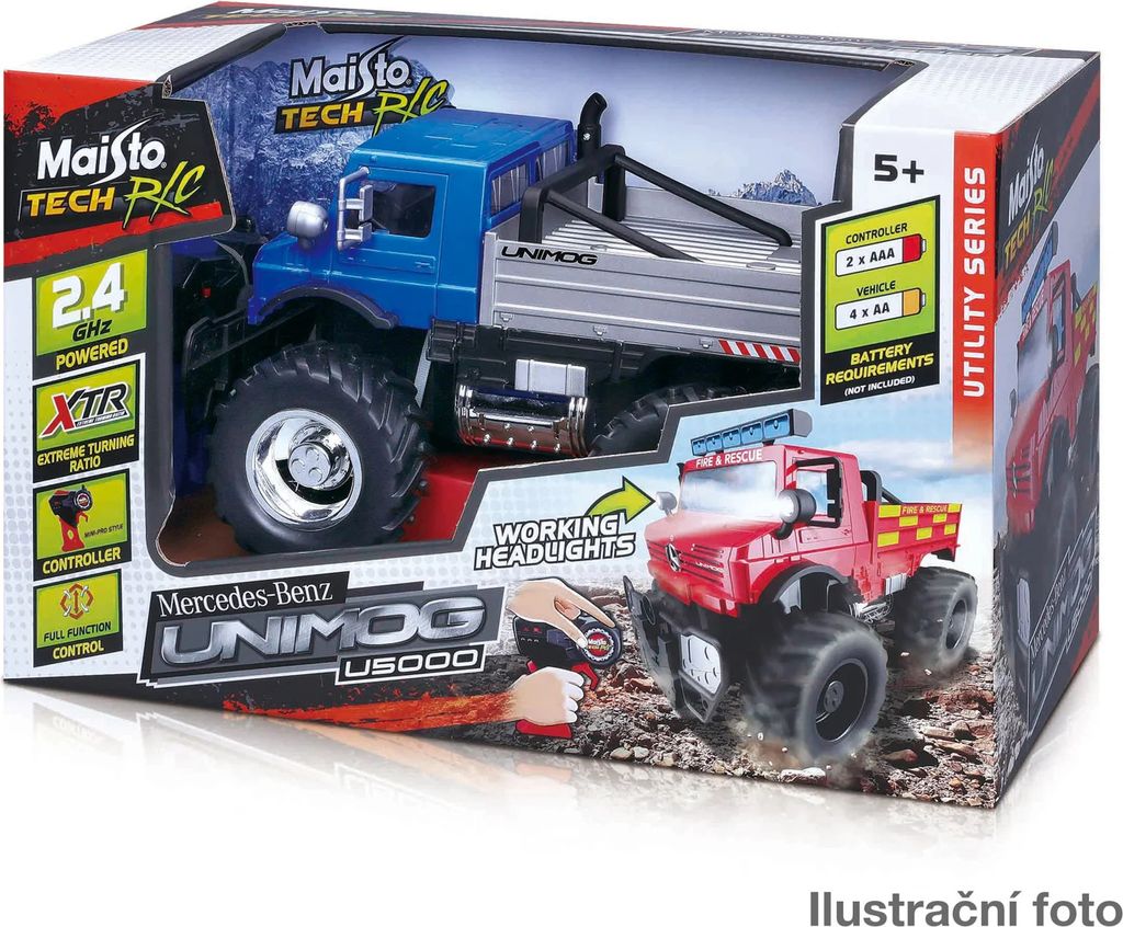M. Tech RC, Mercedes-Benz Unimog U5000, sortiert, 2,4 Ghz