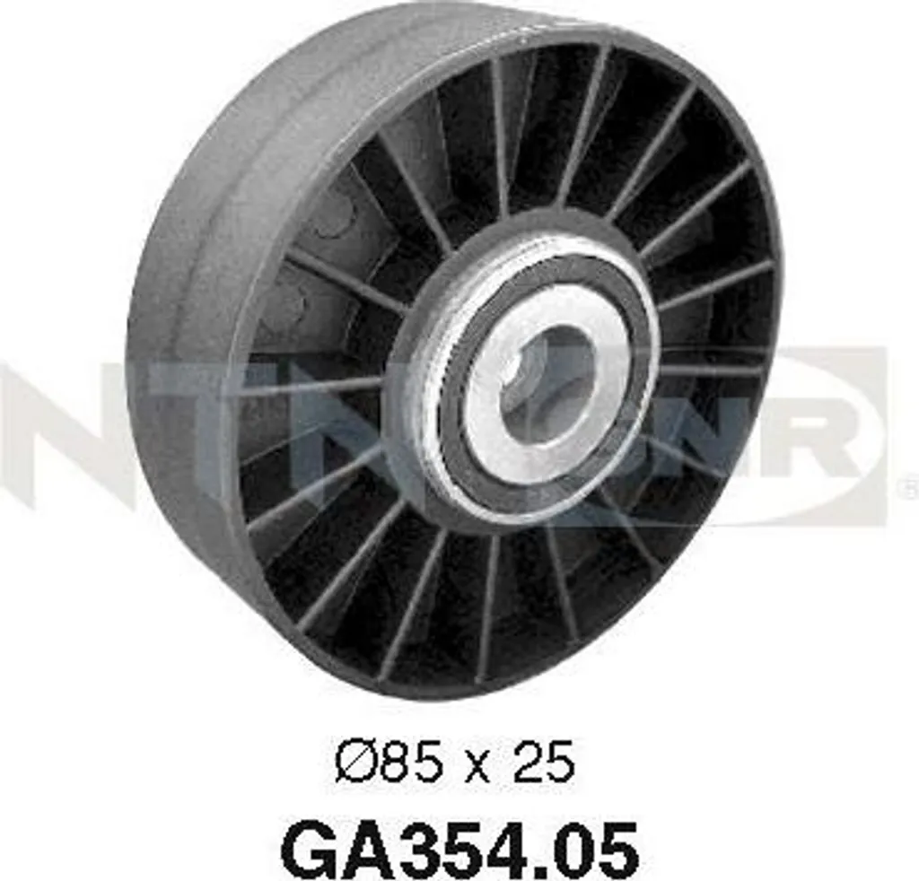 Supprimez les bruits de courroie sur Audi A6 A8 avec le galet SNR GA354.05