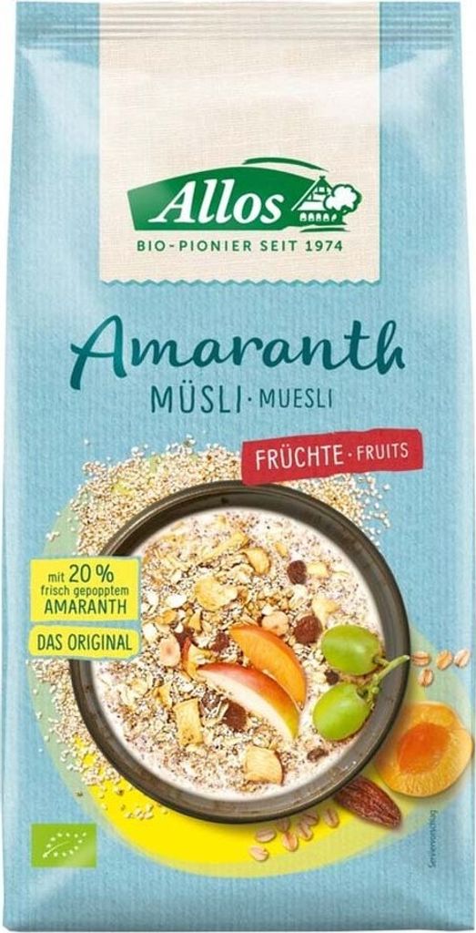 Amaranth Früchte Müsli - Vorrat 1,5kg Produktbild 