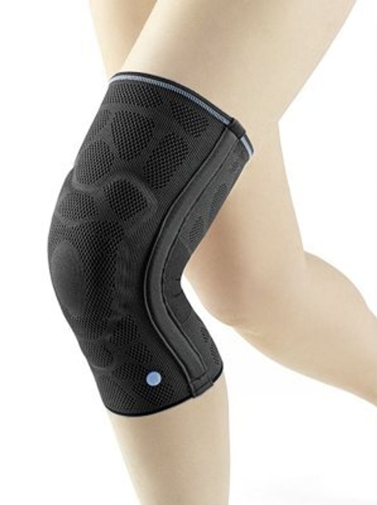 Kniebandage Dynamics Plus, carbon>>>>Gr. 5+