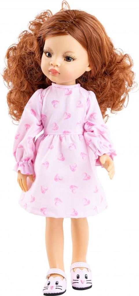 Paola Reina Puppe Amigas Celia mit roten Locken 32 cm - Produktbild 