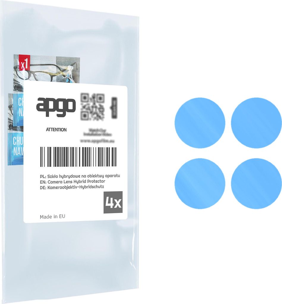 apgo 4 Stück Linsenschutz Kamera Schutzglas für Cubot C30 Kameraschutz, 9H Kameraobjektiv Camera Lens Protector