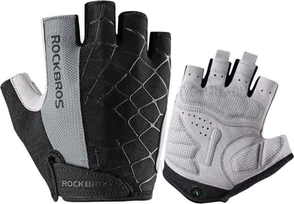 Rockbros Radhandschuhe S109GR Größe M Grau