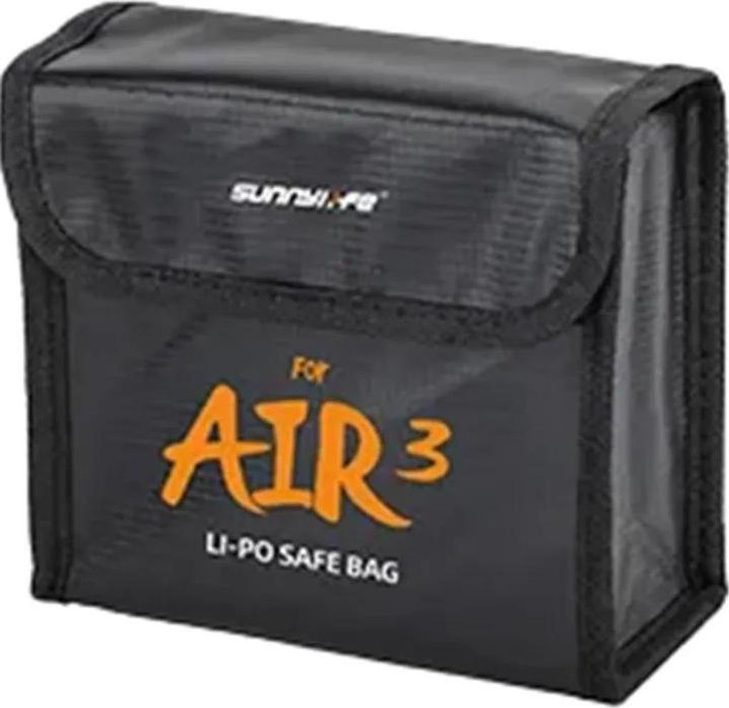 Sunnylife Schutztasche für drei Akkus für Dji Air 3