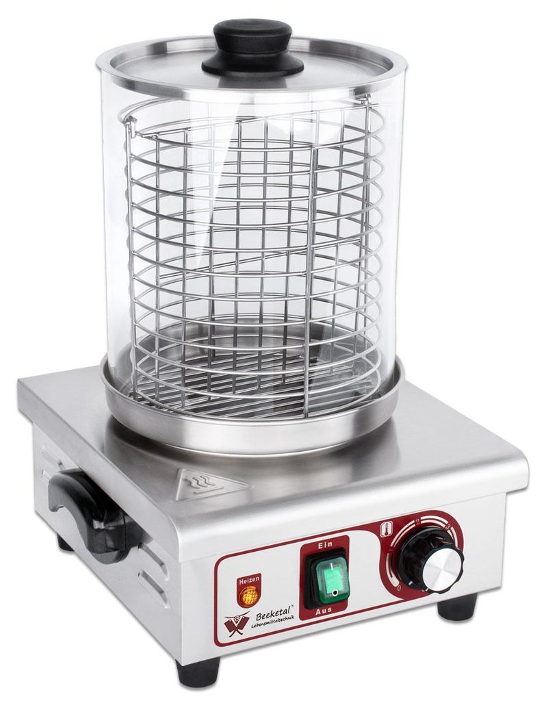 Beeketal Hot Dog Erhitzer Würstchenwärmer Hot Dog Maker Produktbild 
