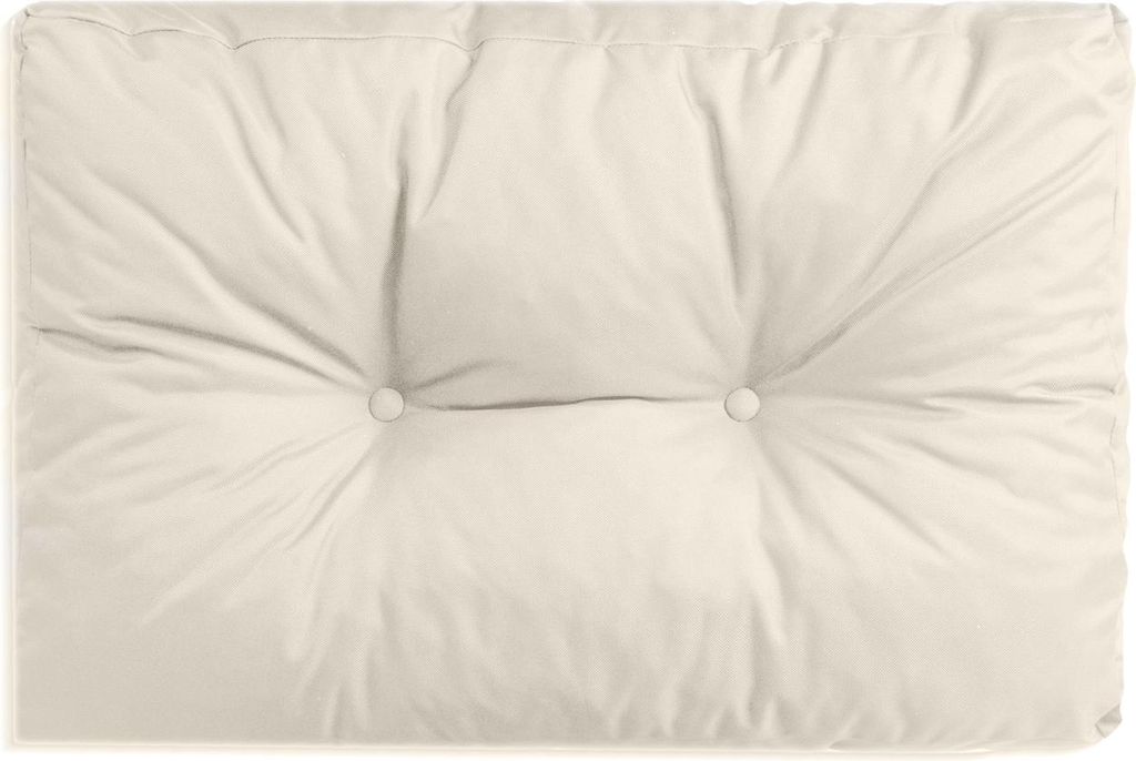 Rückenkissen MH-JC01 60x40x10-20 cm Creme
