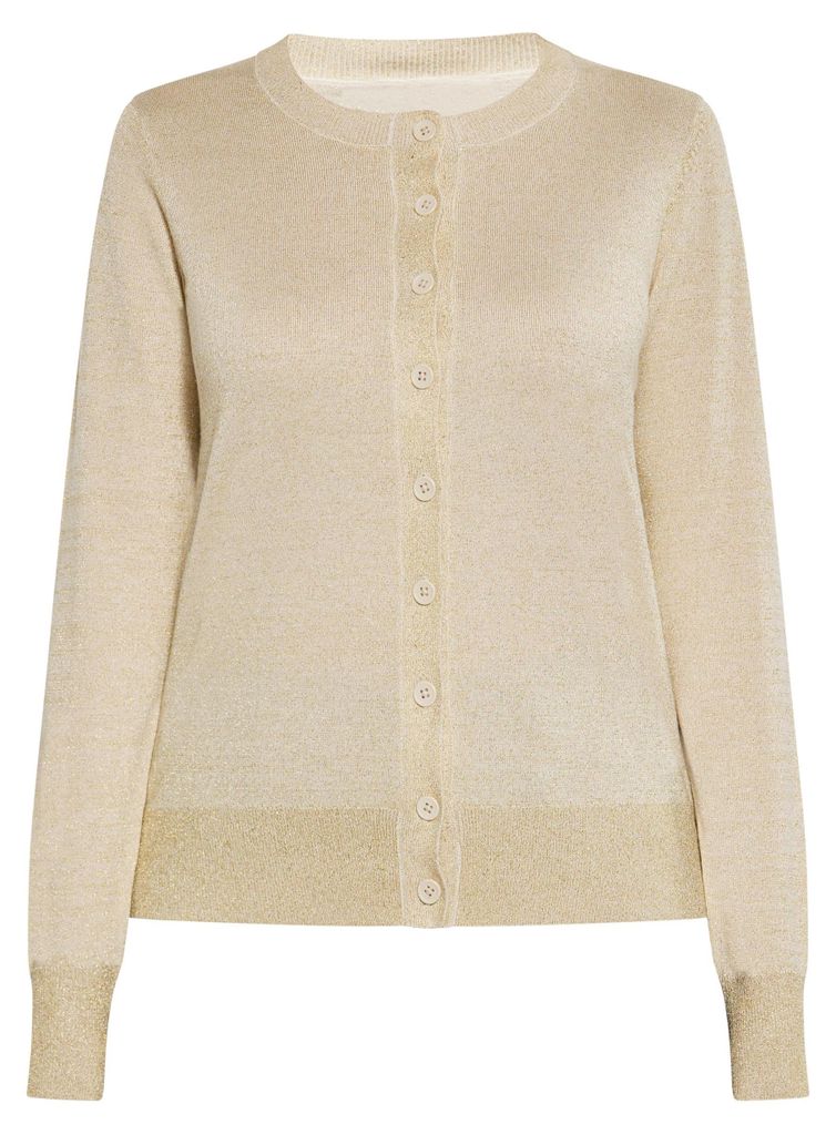 MAIRE damen strickjacke - weiss, XXL