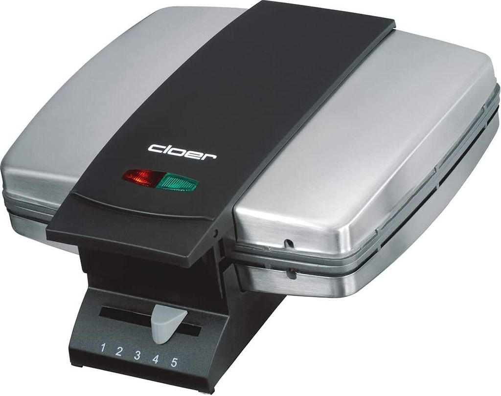CLOER Zimtwaffelautomat 1431 930Watt Edelstahl Produktbild 2