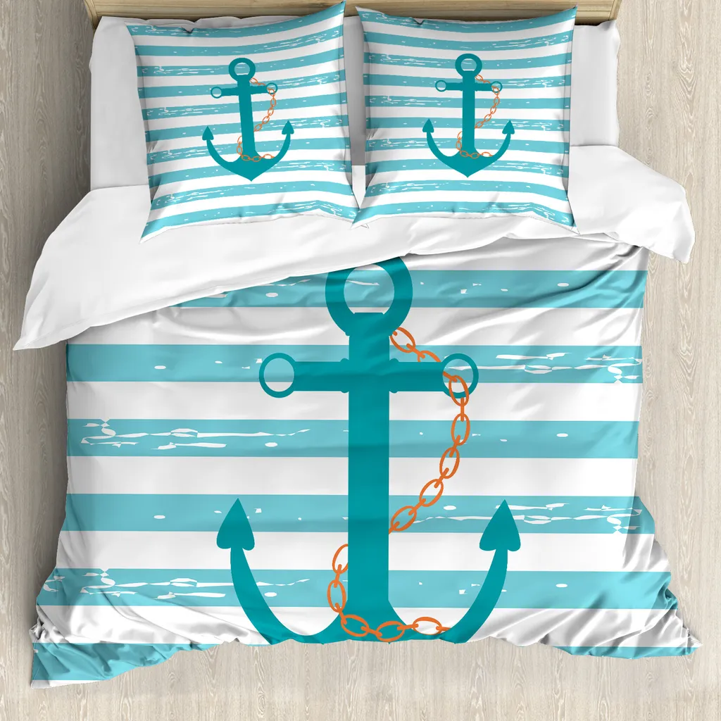 Copripiumino Anallergico ABAKUHAUS Teal 155x220: Sicuro e Lavabile