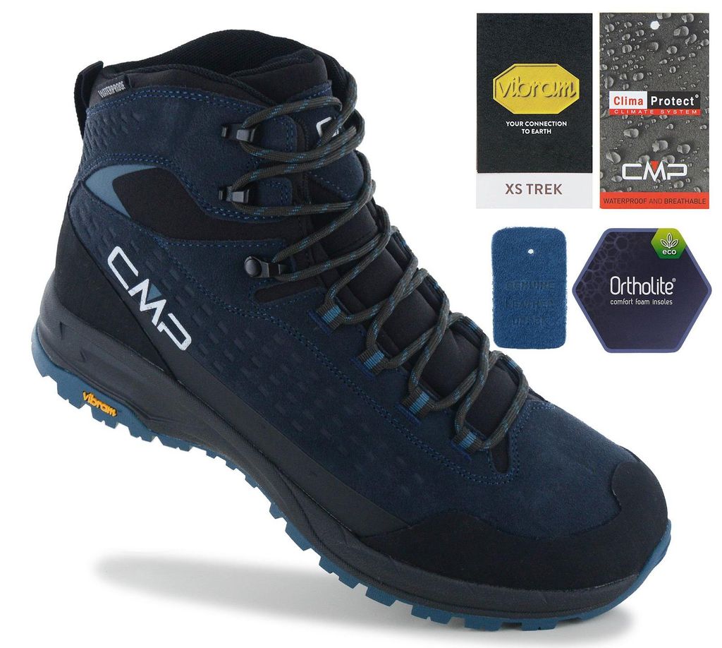 CMP Vertyx Mid WP – Scarpe da trekking impermeabili da Immagine del prodotto 