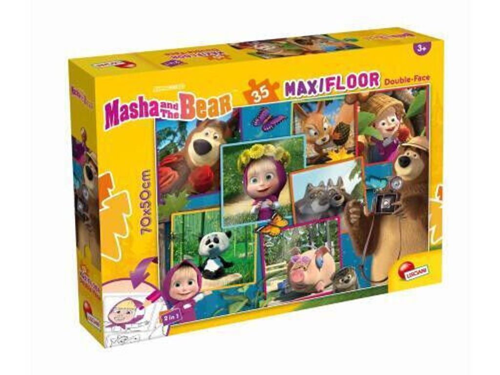 Lisciani Masha Kinderpuzzle mit 35 Maxi-Teilen